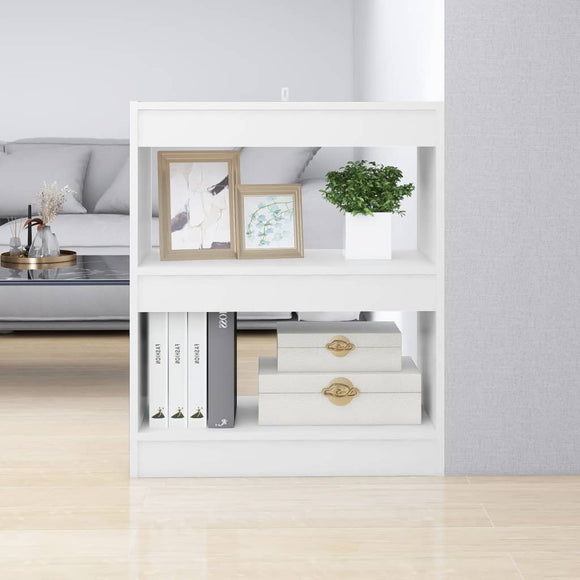 NNEVL Book Cabinet/Room Divider White 60x30x72 cm