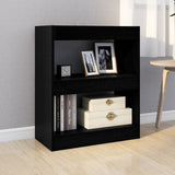 NNEVL Book Cabinet/Room Divider Black 60x30x72 cm