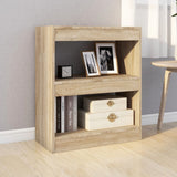 NNEVL Book Cabinet/Room Divider Sonoma Oak 60x30x72 cm