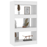 NNEVL Book Cabinet/Room Divider White 60x30x103 cm Engineered Wood