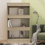 NNEVL Book Cabinet/Room Divider Sonoma Oak 60x30x103 cm Engineered Wood