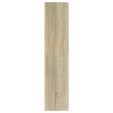 NNEVL Book Cabinet/Room Divider Sonoma Oak 60x30x135 cm Engineered Wood