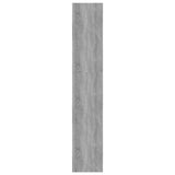 NNEVL Book Cabinet/Room Divider Concrete Grey 60x30x166 cm Engineered Wood