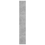 NNEVL Book Cabinet/Room Divider Concrete Grey 60x30x198 cm