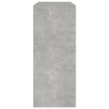 NNEVL Book Cabinet/Room Divider Concrete Grey 80x30x72 cm