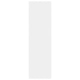 NNEVL Book Cabinet/Room Divider White 80x30x103 cm Engineered wood