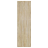 NNEVL Book Cabinet/Room Divider Sonoma Oak 80x30x103 cm Engineered wood