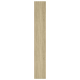 NNEVL Book Cabinet/Room Divider Sonoma Oak 80x30x198 cm Engineered Wood