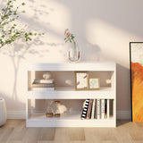 NNEVL Book Cabinet/Room Divider White 100x30x72 cm