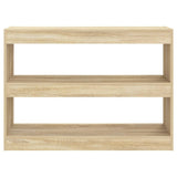NNEVL Book Cabinet/Room Divider Sonoma Oak 100x30x72 cm