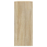 NNEVL Book Cabinet/Room Divider Sonoma Oak 100x30x72 cm