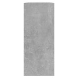 NNEVL Book Cabinet/Room Divider Concrete Grey 100x30x72 cm