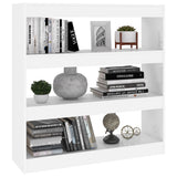 NNEVL Book Cabinet/Room Divider White 100x30x103 cm