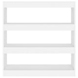 NNEVL Book Cabinet/Room Divider White 100x30x103 cm
