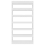 NNEVL Book Cabinet/Room Divider White 100x30x198 cm Engineered wood