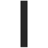 NNEVL Book Cabinet/Room Divider Black 100x30x198 cm Engineered wood