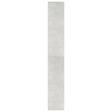 NNEVL Book Cabinet/Room Divider Concrete Grey 100x30x198 cm Engineered wood