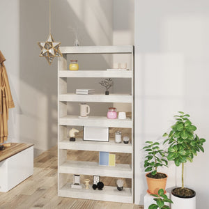 NNEVL Book Cabinet/Room Divider Concrete Grey 100x30x198 cm Engineered wood