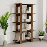 NNEVL Book Cabinet/Room Divider Smoked Oak 100x30x160 cm