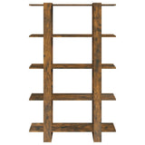 NNEVL Book Cabinet/Room Divider Smoked Oak 100x30x160 cm