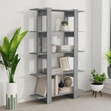 NNEVL Book Cabinet/Room Divider Grey Sonoma 100x30x160 cm