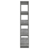 NNEVL Book Cabinet/Room Divider Grey Sonoma 100x30x160 cm