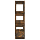 NNEVL Book Cabinet/Room Divider Smoked Oak 100x30x123.5 cm