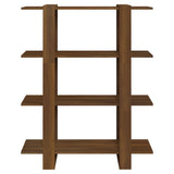 NNEVL Book Cabinet/Room Divider Brown Oak 100x30x123.5 cm