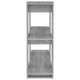 NNEVL Book Cabinet/Room Divider Grey Sonoma 100x30x87 cm