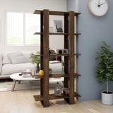 NNEVL Book Cabinet/Room Divider Brown Oak 80x30x160 cm Engineered Wood