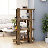 NNEVL Book Cabinet/Room Divider Smoked Oak 80x30x123.5 cm