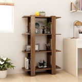 NNEVL Book Cabinet/Room Divider Brown Oak 80x30x123.5 cm