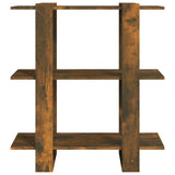 NNEVL Book Cabinet/Room Divider Smoked Oak 80x30x87cm