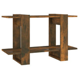 NNEVL Book Cabinet/Room Divider Smoked Oak 80x30x51 cm