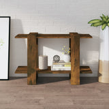 NNEVL Book Cabinet/Room Divider Smoked Oak 80x30x51 cm