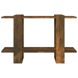 NNEVL Book Cabinet/Room Divider Smoked Oak 80x30x51 cm