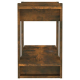 NNEVL Book Cabinet/Room Divider Smoked Oak 80x30x51 cm