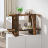 NNEVL Book Cabinet/Room Divider Smoked Oak 80x30x51 cm
