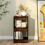 NNEVL Book Cabinet/Room Divider Smoked Oak 40x30x72 cm