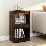 NNEVL Book Cabinet/Room Divider Smoked Oak 40x30x72 cm