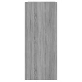 NNEVL Book Cabinet/Room Divider Grey Sonoma 40x30x72 cm