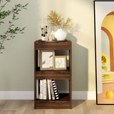 NNEVL Book Cabinet/Room Divider Brown Oak 40x30x72 cm