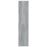 NNEVL Book Cabinet/Room Divider Grey Sonoma 40x30x135 cm