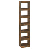NNEVL Book Cabinet/Room Divider Smoked Oak 40x30x198 cm