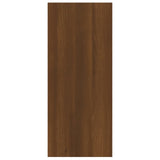 NNEVL Book Cabinet/Room Divider Brown Oak 60x30x72 cm