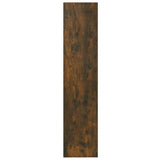 NNEVL Book Cabinet/Room Divider Smoked Oak 60x30x135 cm Engineered Wood