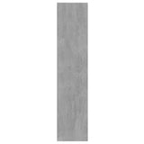NNEVL Book Cabinet/Room Divider Grey Sonoma 60x30x135 cm Engineered Wood