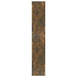 NNEVL Book Cabinet/Room Divider Smoked Oak 60x30x166 cm Engineered Wood