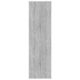 NNEVL Book Cabinet/Room Divider Grey Sonoma 80x30x103 cm Engineered wood