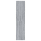 NNEVL Book Cabinet/Room Divider Grey Sonoma 80x30x135 cm Engineered Wood